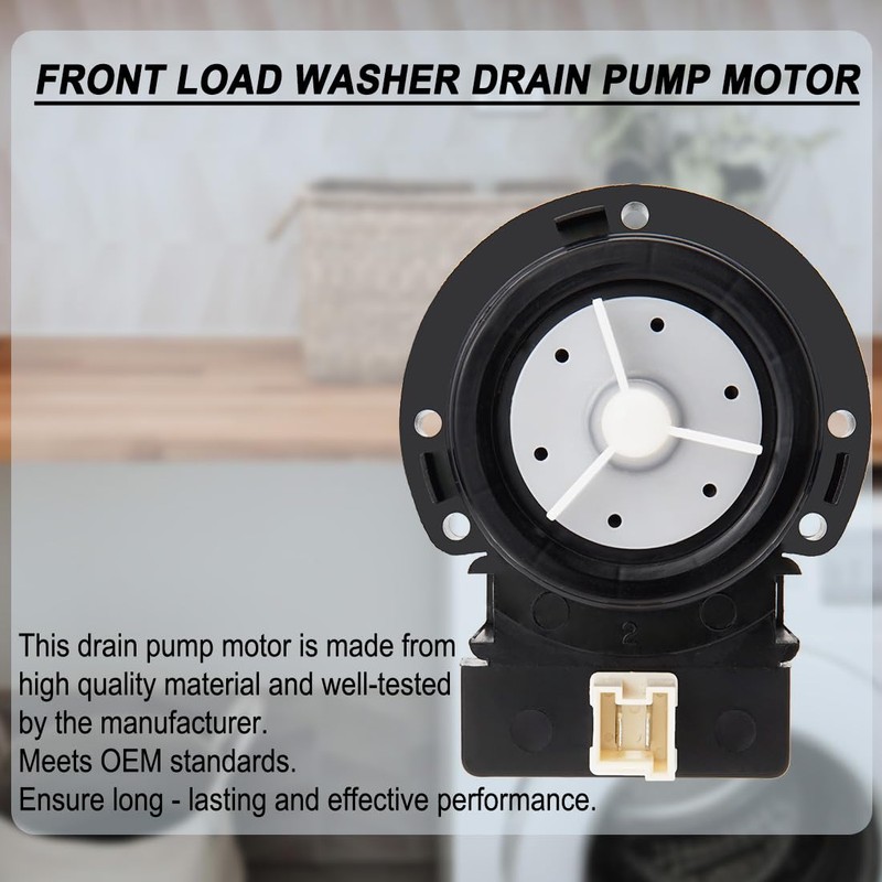 Washer Drain Pump by SupHomie - Compatible with Maytag Neptune