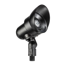 Vista Professional Outdoor Lighting GR-3116-B-NL Up Light/Accent Landscape Lamp with Aluminum Housing & Black Finish (No MR16 LED Bulb Included)