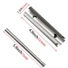 HAUTMEC Long-reach Basket Strainer Wrench, Double Working End Sink Strainer