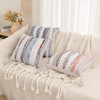 decorUhome Boho Decorative Throw Pillow Covers 18x18 Set of 2,