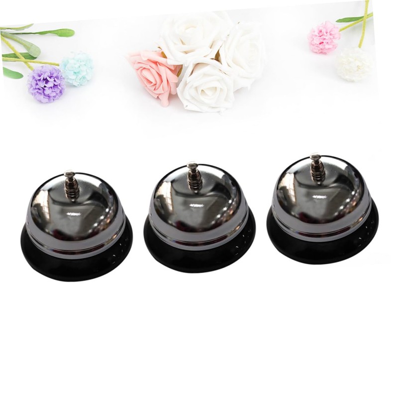 LALAFINA 3pcs Restaurant Service Bell Bell Classic Service Bell Restaurant
