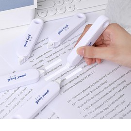 10 PCS White Out Tapes, Tape Roller Instant Correction Tape Mini Whiteout Set Cute Correction Rollers Aesthetic Stationery for Students Office Workers Home School Stationery Supplies(Black White)