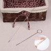 1Pc Silver Loop Turner Sewing Tool,Sewing Loop Turner Hook,Needle Hook,Crochet