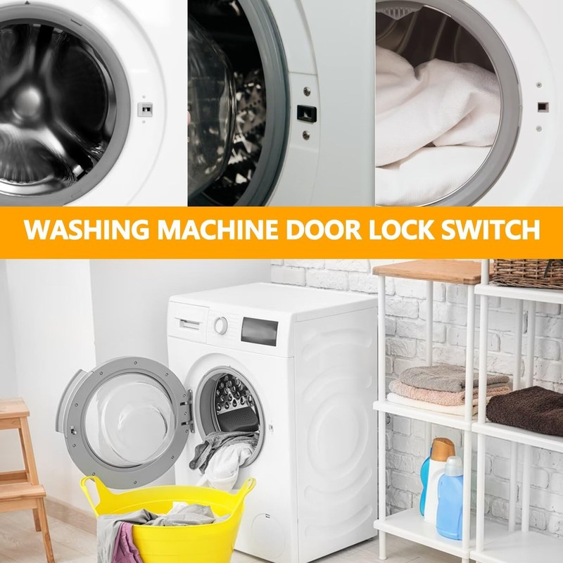 Washer Door Lock Switch Assembly Fit for Electrolux Models ELFW7637AW0