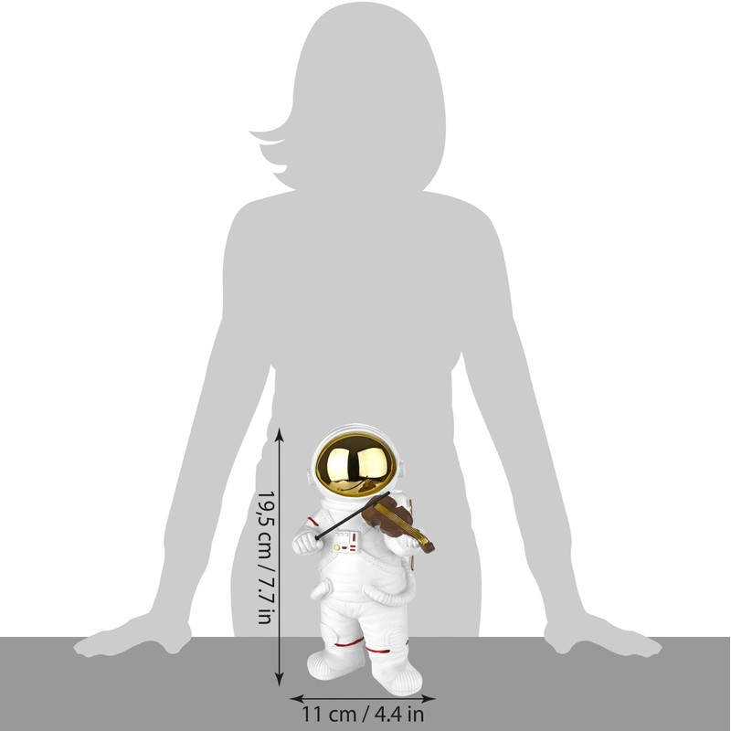 Brubaker Decorative Figure Astronaut Violinist - 20 cm Space Figure