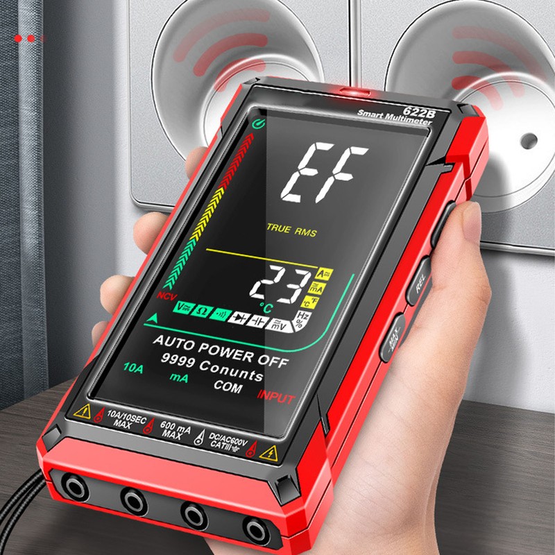 Digital Multimeter Kit Smart Touch Large Screen Rechargeable High Accuracy