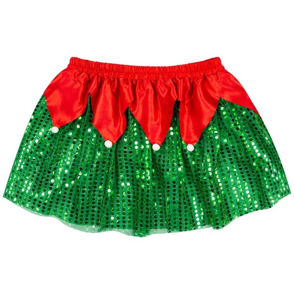 Gone For a Run Holiday Running Costume Skirt | Sequined