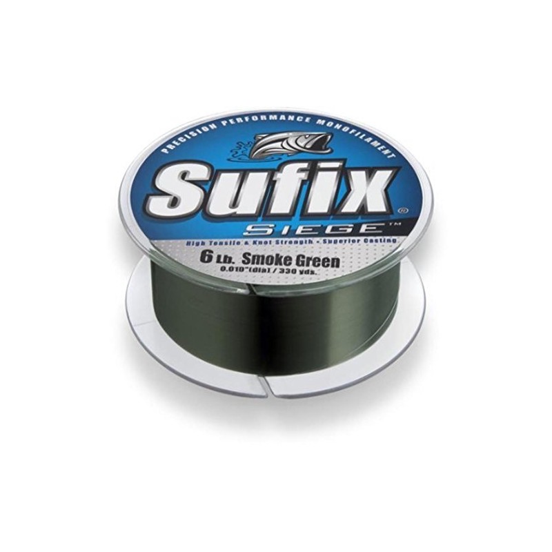 Sufix Siege 20 lb (Green, Size- 330 YD Spool)