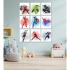 Superhero Wall Poster - For Superhero Fans - 8 x