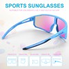 CMBJJU Kids Sunglasses,Youth Baseball Sunglasses, Sports Sunglasses for 8-14 boys