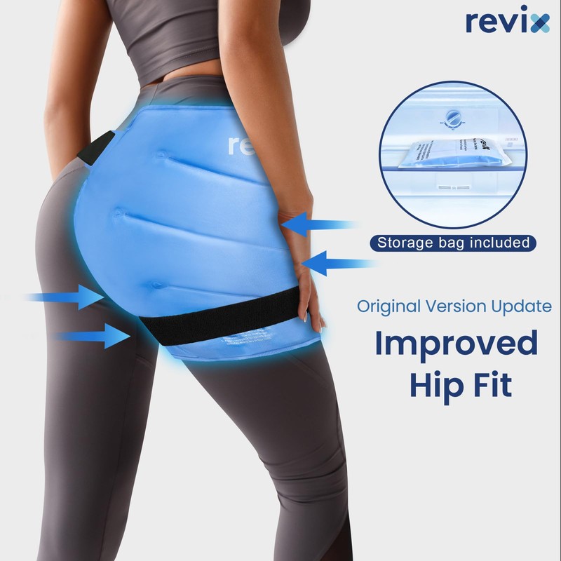 REVIX Extra Large Cold Pack for Hip Replacement, Reusable Ice