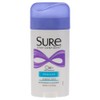 Sure Wide Solid Deodorant, Regular Scent for Men and Women,