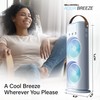 Aqua Air Tower Fan As Seen On TV - Cordless