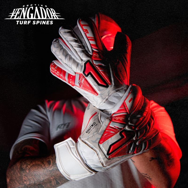 Rinat Egotiko Vengador Turf-Spines (Finger Protection) Goalkeeper Glove - Color: