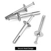 QWORK 500 PCS 1/4" x 1-1/2" Heavy-Duty Hammer Drive Nails