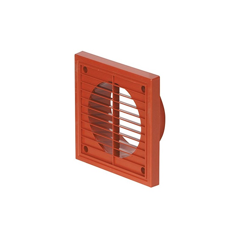 Airflow® External Wall Vent Cover – Terracotta Round Plastic Grille