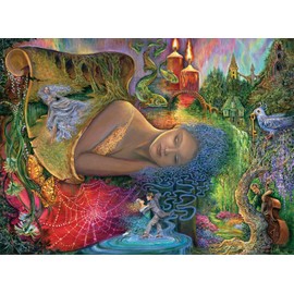 Buffalo Games - Josephine Wall - Colorful Dreaming - 1000 Piece Jigsaw Puzzle for Adults Challenging Puzzle Perfect for Game Nights - Finished Puzzle Size is 26.75 x 19.75