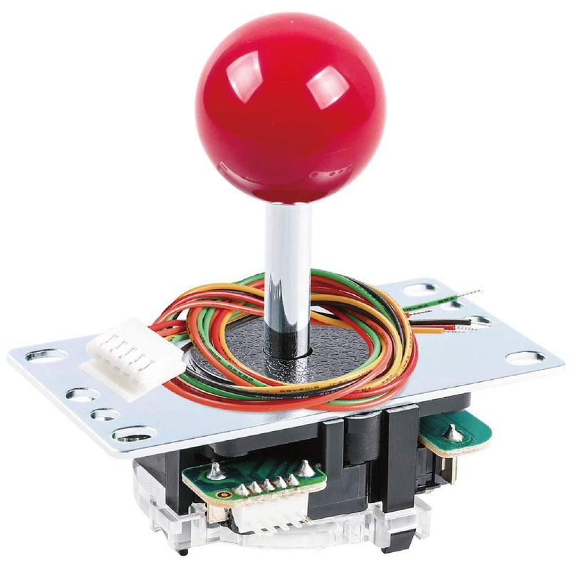 Sanwa JLF-TP-8YT Joystick + Sanwa 8 pcs OBSF-30 Push Button