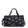 Vera Bradley Women's Recycled Lighten Up Reactive Travel Duffle Bag,