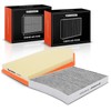 A-Premium 2-PC Engine & Cabin Air Filter with Activated Carbon