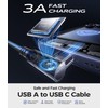 USB C Cable 90 Degree 10FT, USB to USB C