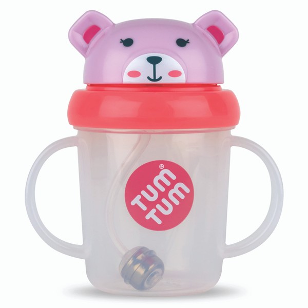 TUM TUM Tippy Up Free Flow Sippy Cup (No Valve), Sippy Cup for Toddlers, 200ml, BPA Free (Kev Koala S3)