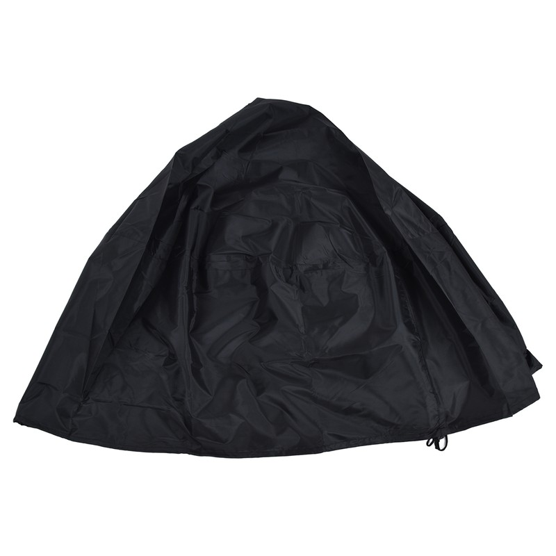 Fire Pit Cover Round Patio Outdoor Fireplace Cover Waterproof Dustproof
