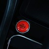 Gel Emblem Start Stop Button Cover Sticker Keyless GO Carbon