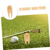 SUPVOX Golf Divot Tool 8-Piece Bamboo Fork Set Ball Marker