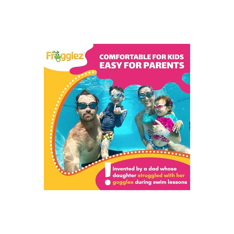 Frogglez Comfortable Universal Swimming Goggles Strap for Kids