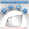 TOP-MAX Driver Side Mirror Glass Replacement For GMC Acadia Chevy