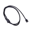 Phobya 4Pin PWM Verlängerung 90cm - Schwarz