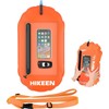 Hikeen Swim Buoy Pull Buoy, Waterproof, Visible Storage Space, Adjustable