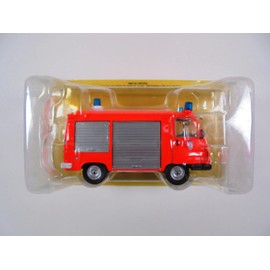 OPO 10 - Fire Engine 1/43 Peugeot J9 BBP Road Rescue Vehicle (VSR) - Light Fire Engine Hachette CPL30