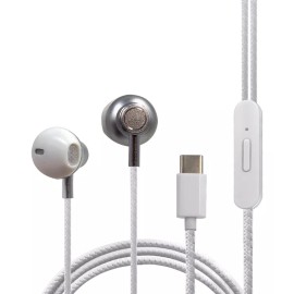 Maíz Audifonos In Ear Alambricos Celular Manos Libres Usb Tipo C