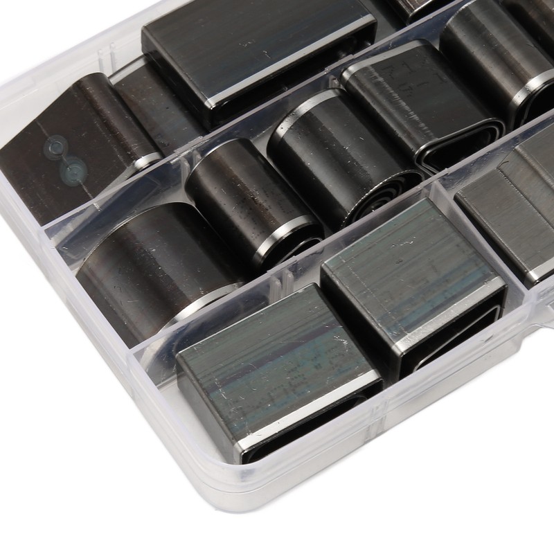 55Pcs Hollow Punch Cutter High Carbon Steel Rich Sizes Box