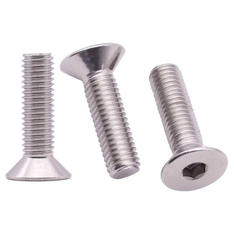 5/16-18 x 1 inch Flat Head Socket Cap Screws 10