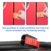 TSUINZ For Jeep B-Shape Car Door Acoustic Protection Seal Rubber