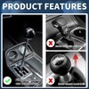INFINAUTO Car Shift Knob 25cm Universal Auto Manual Car Gear