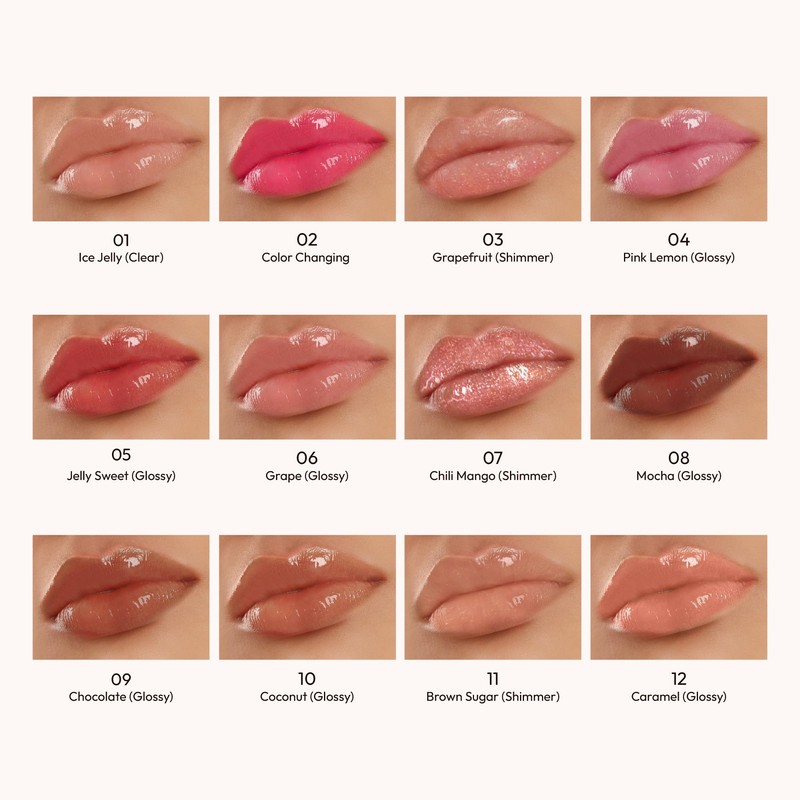 KISS NEW YORK Professional Melting Jelly Lip Balm, High Shine