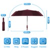 Windproof Umbrella Automatic Open and Close for Men and Women,