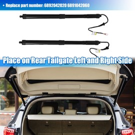 X AUTOHAUX 1 Pair Rear Left Right Tailgate Power Lift Support Struts Shocks for Toyota RAV4 2019 2020 2021 2022 6892042020 6891042060