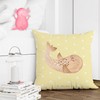 Mr. & Mrs. Panda Decorative cushion seal lying - gift,