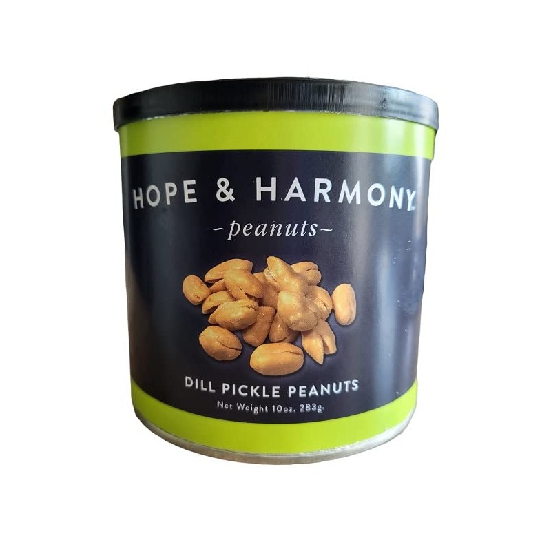 Hope & Harmony Dill Pickle Peanuts | 10 oz Tin