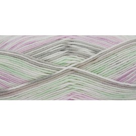 King Cole Cherish DK Double Knit Yarn 100% Acrylic Self Patterning - Apple Blossom 3354