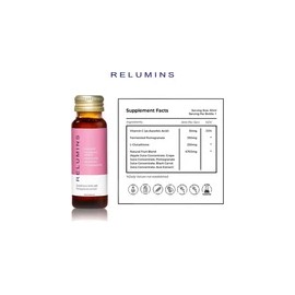Relumins Glutathione Drink – 50mL x 10 Gluta Shot Bottles – Advanced Skin Brightening & Firming Formula with Antioxidants for Radiant, Youthful, and Healthy-Looking Skin