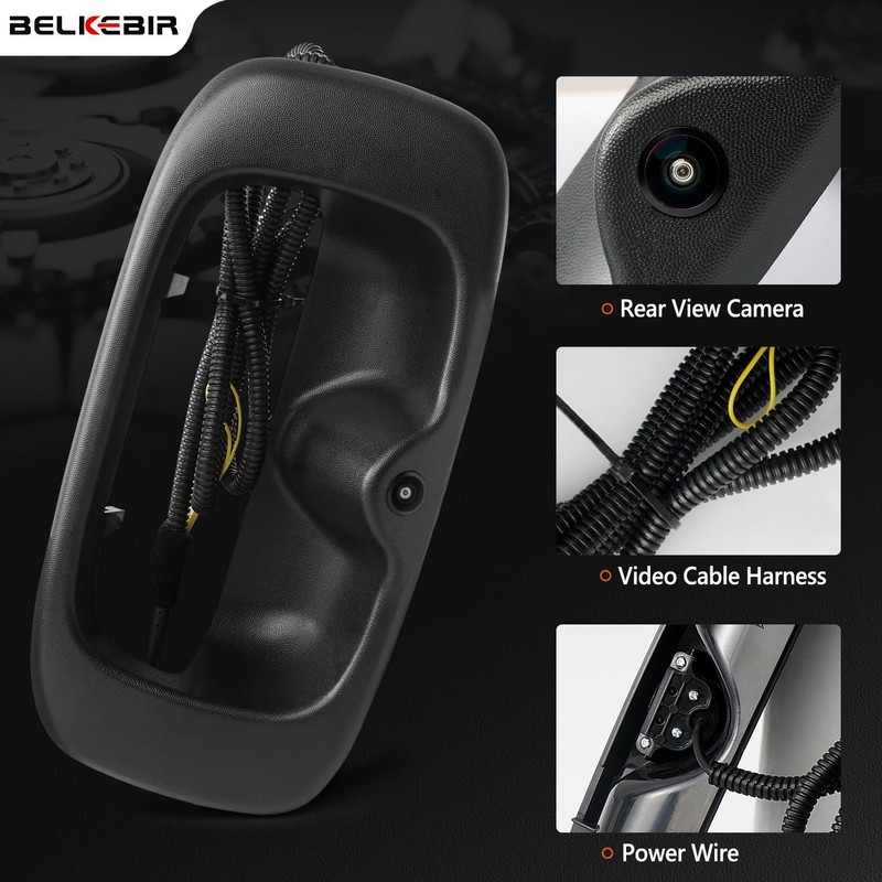 Tailgate Handle Backup Camera Compatible with 1999-2006 Chevy Silverado GMC