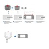 Temperature Humidity Transmitter high Accuracy IP65 485 Wall Mounted Temp