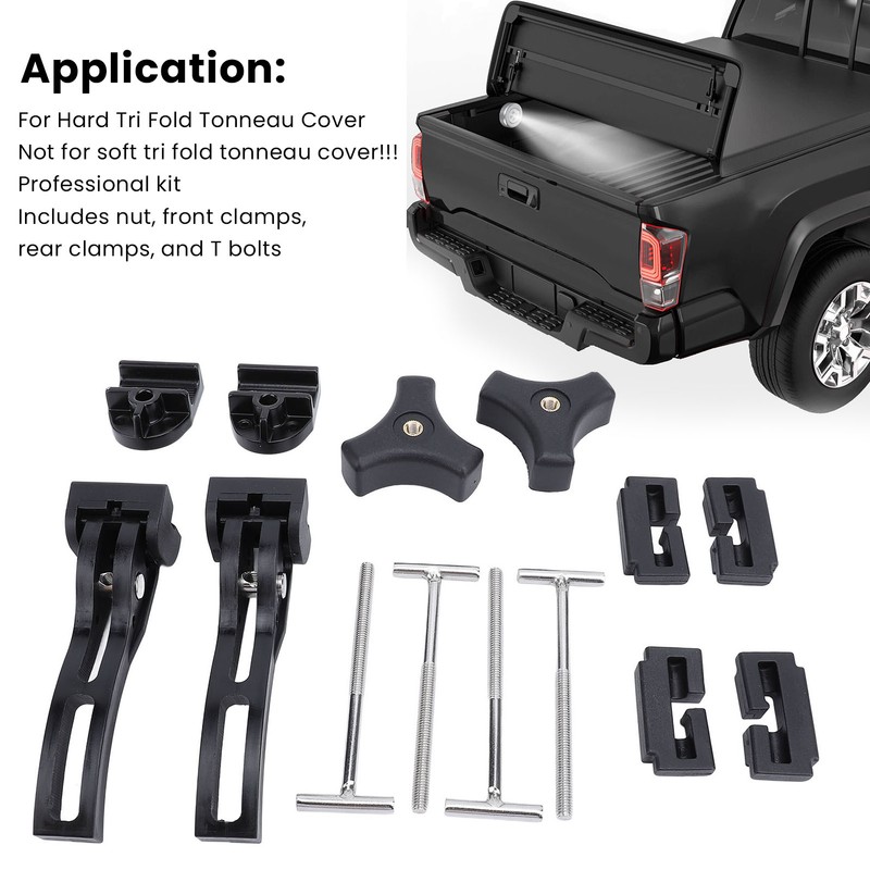 Replacement and Accessories Part Kit for Hard Tri Fold Quad