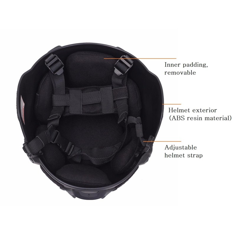 Haverain Tactical Helmet, Survival Game Helmet, Cosplay Helmet, Outdoor Airsoft